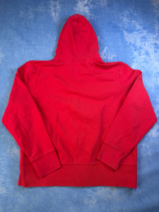 Zip Bluza z Kapturem Levi's Czerwona 2009 XL