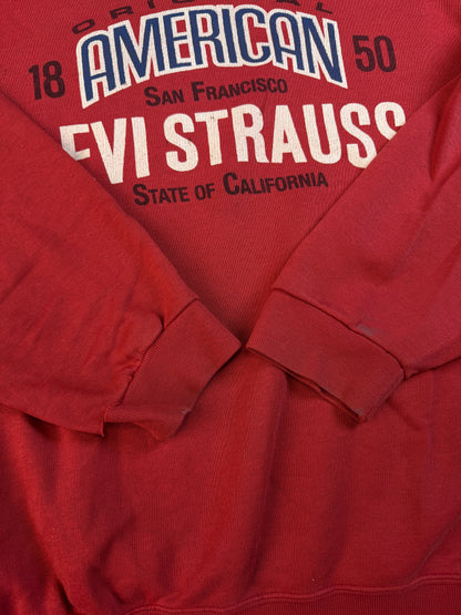 Bluza Levi's Czerwona 90s L/XL