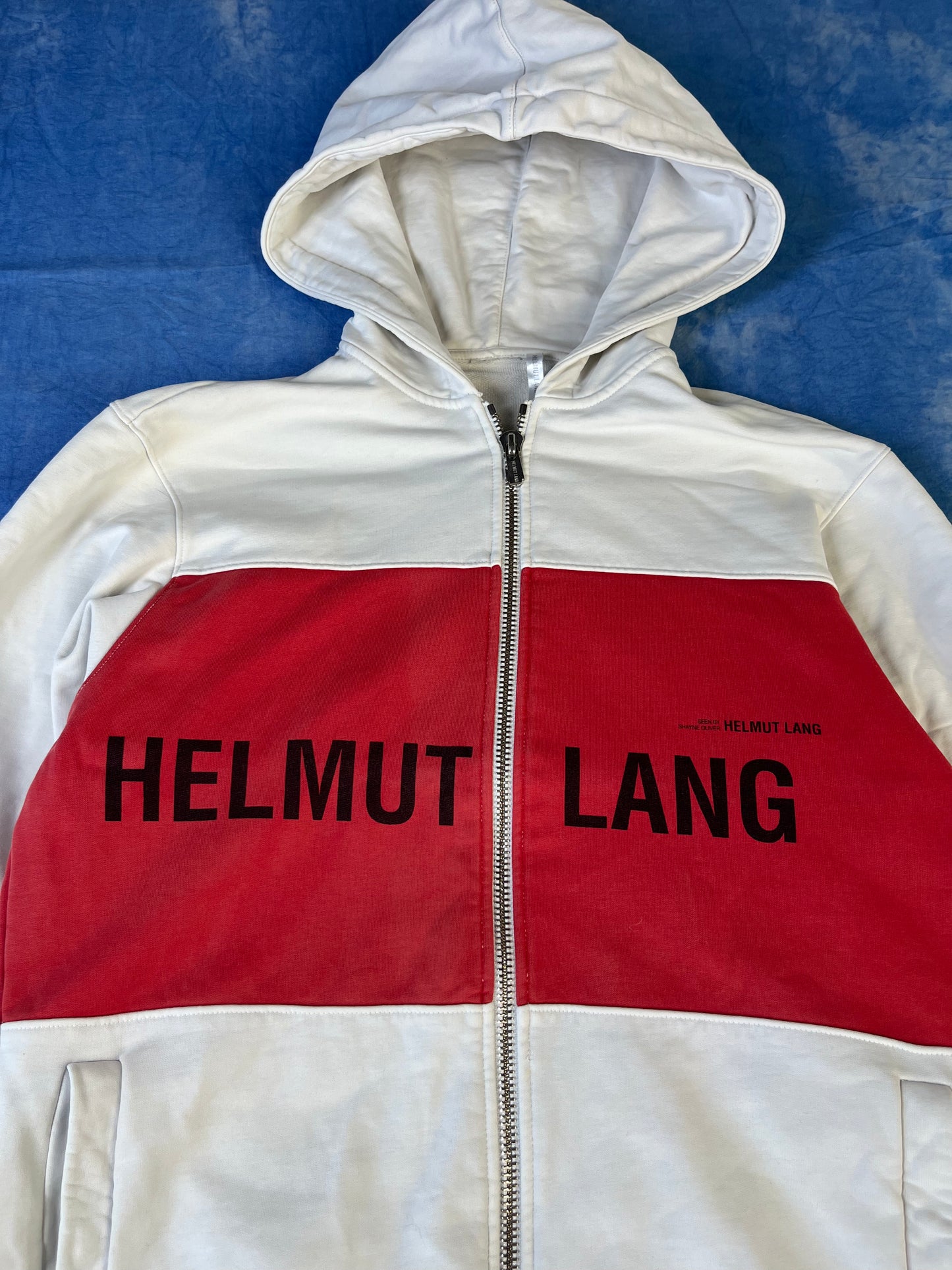 Bluza z Kapturem Helmut Lang Campaign PR Panel by Shayne Oliver SS18 S/M