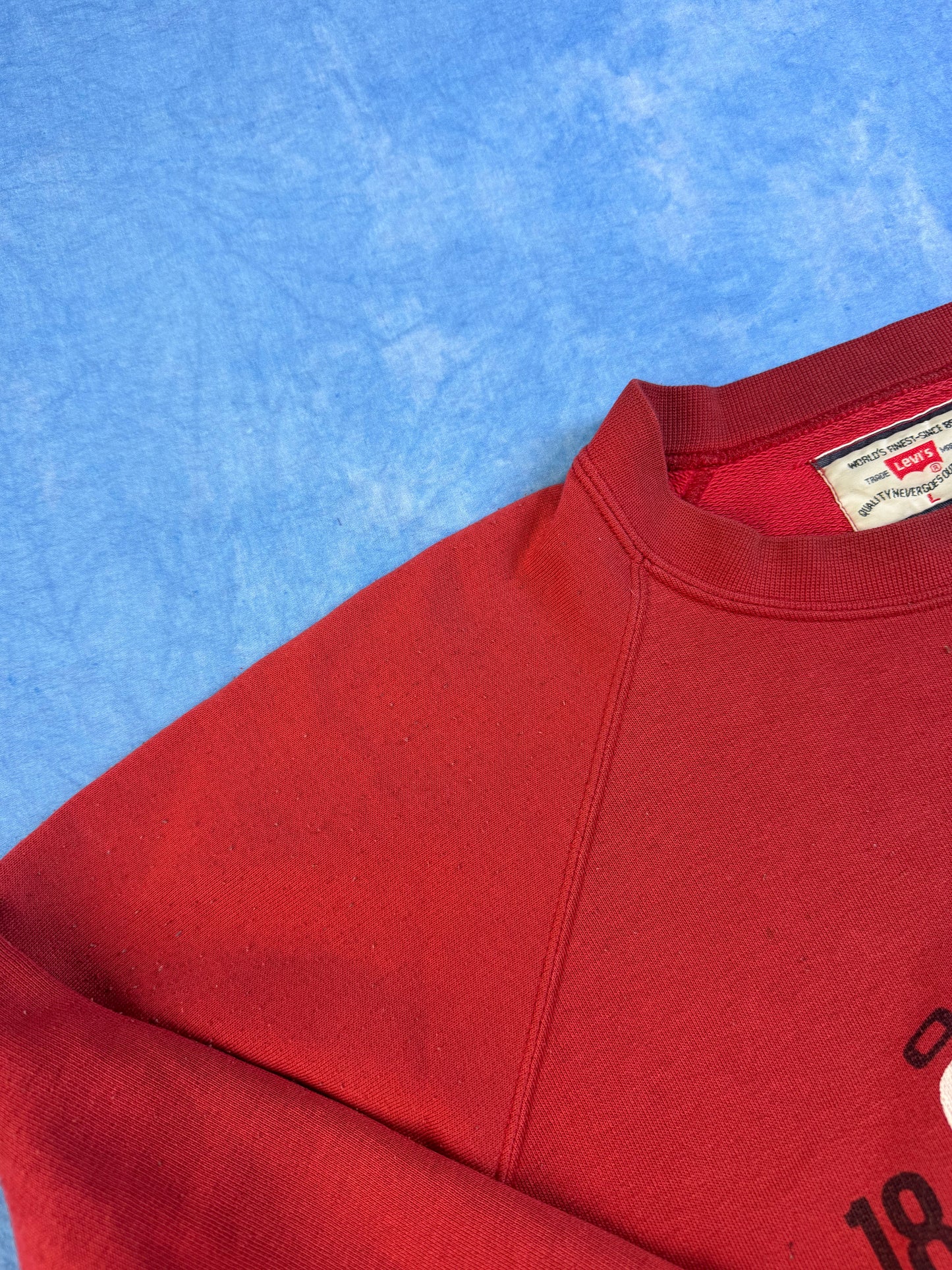 Bluza Levi's Czerwona 90s L/XL