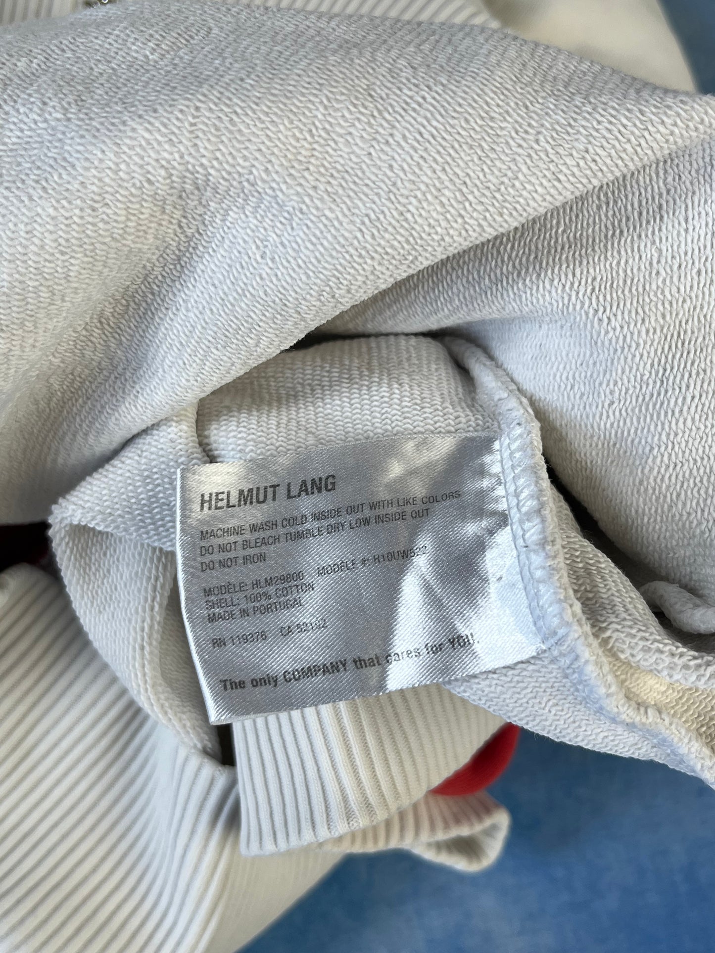 Bluza z Kapturem Helmut Lang Campaign PR Panel by Shayne Oliver SS18 S/M