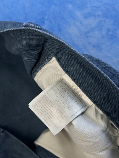 Spodnie Carhartt Single Knee Niebieskie M/L