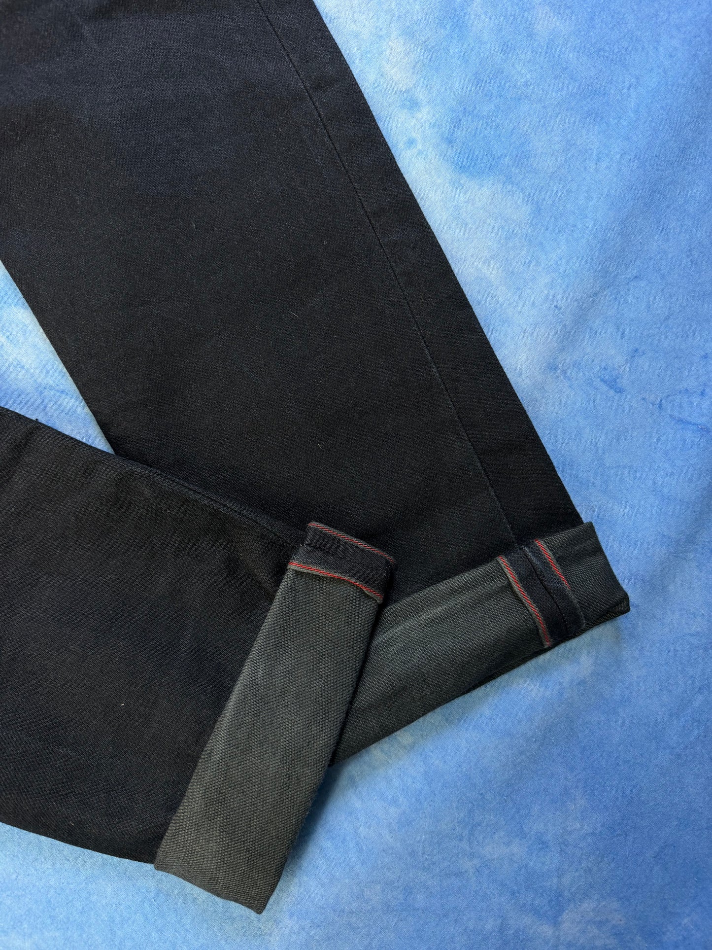 Jeansy Selvedge Han Kjobenhavn Long Czarne L