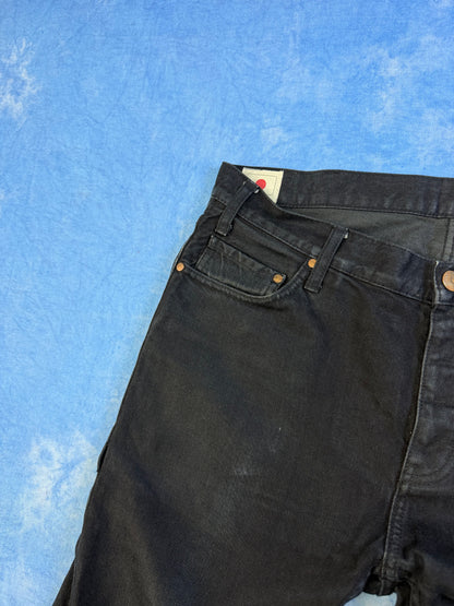 Jeansy Selvedge Han Kjobenhavn Long Czarne L