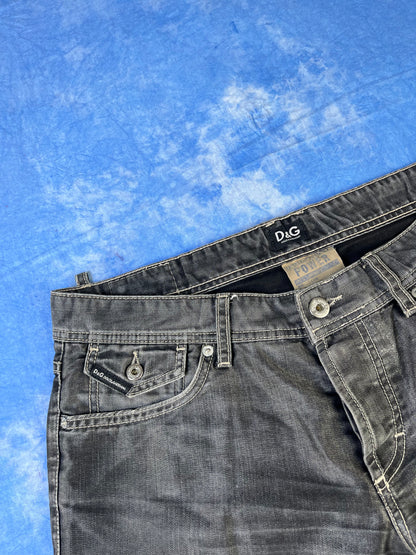 Jeansy Low Rise Dolce & Gabbana Power 00s L