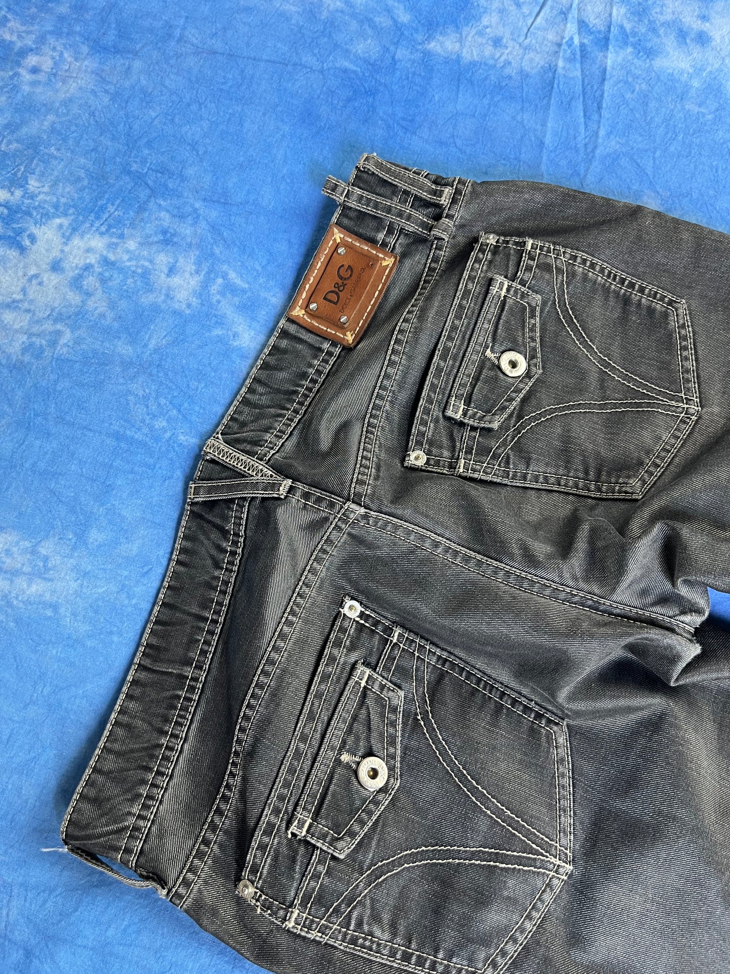Jeansy Low Rise Dolce & Gabbana Power 00s L