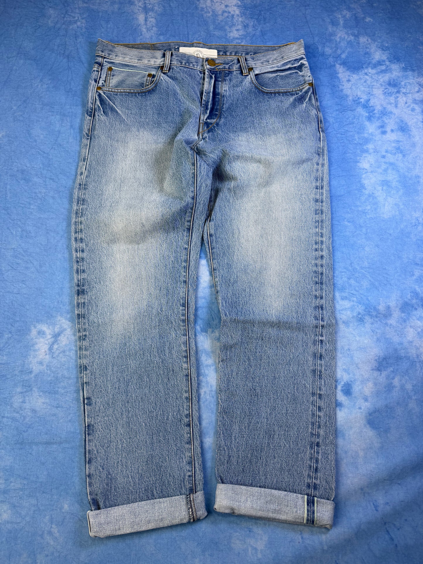 Jeansy Selvedge Han Kjobenhavn Regular Niebieskie L
