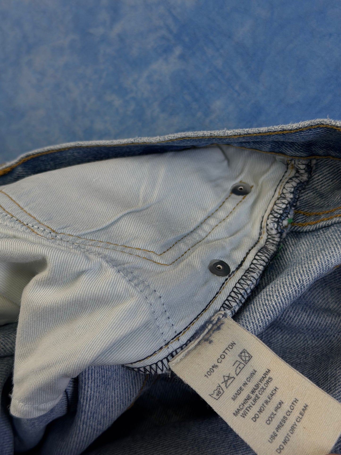 Jeansy Selvedge Han Kjobenhavn Regular Niebieskie L