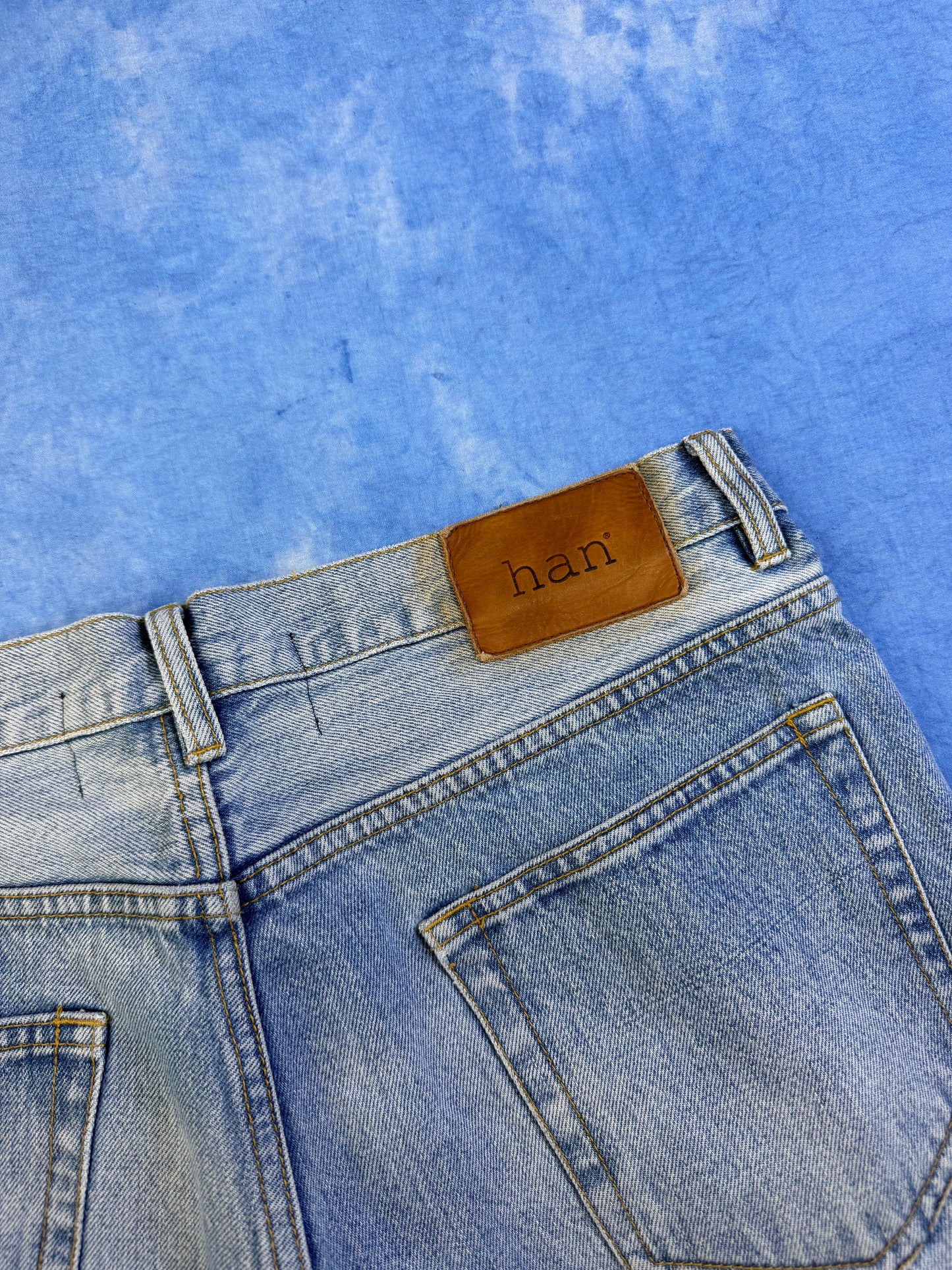 Jeansy Selvedge Han Kjobenhavn Regular Niebieskie L