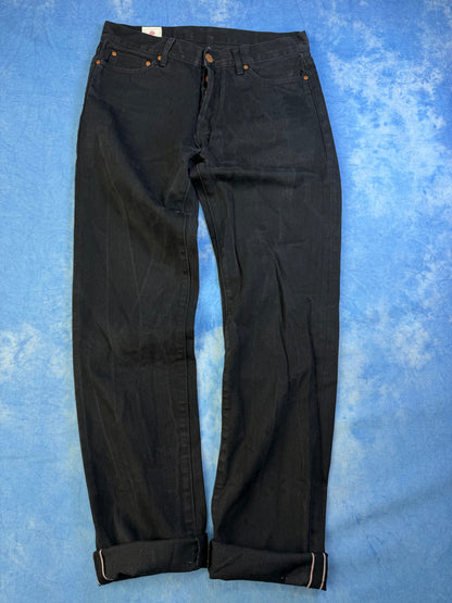 Jeansy Selvedge Han Kjobenhavn Regular Czarne M