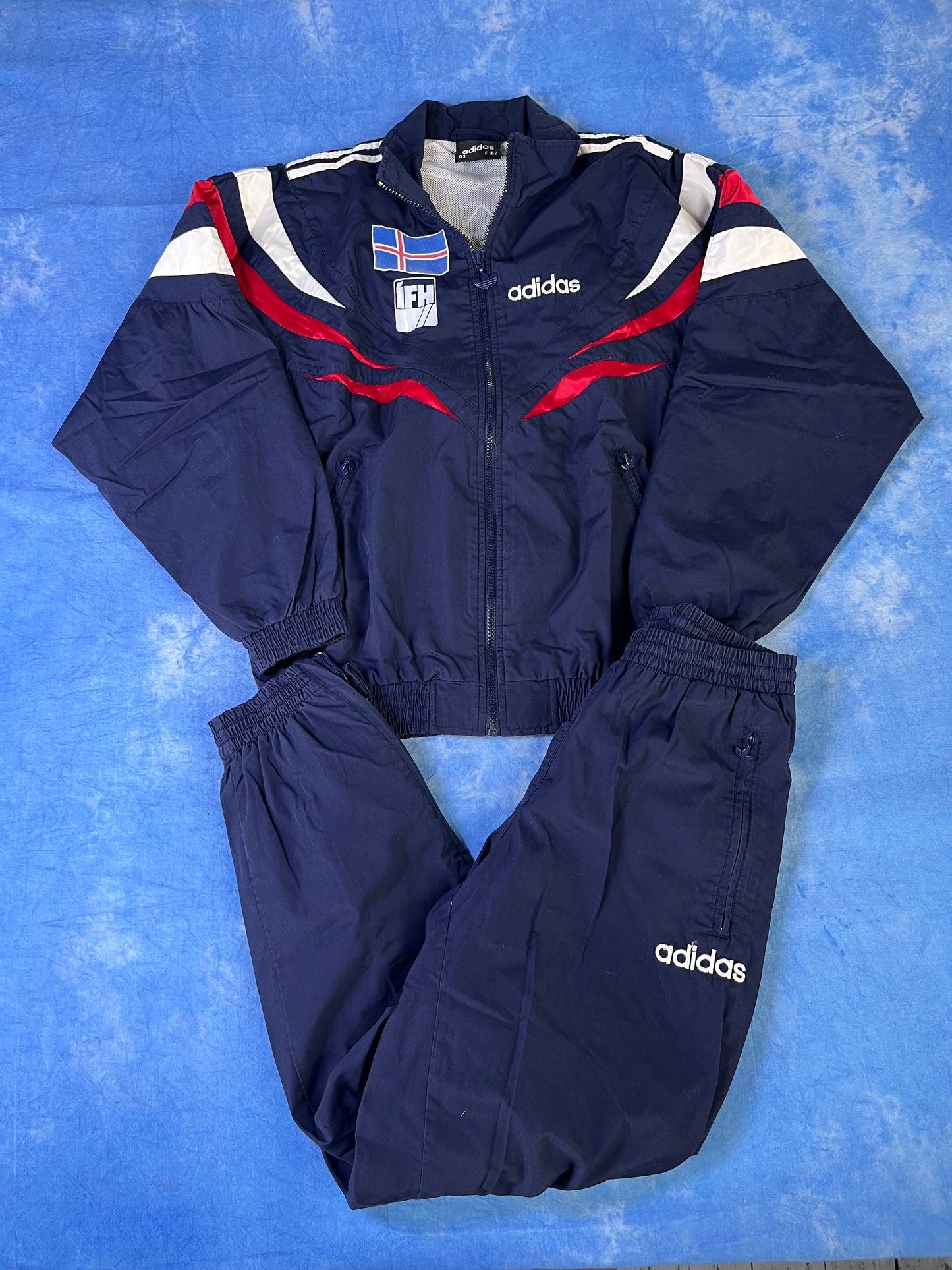 Komplet Dresowy Adidas Iceland 90s S/M