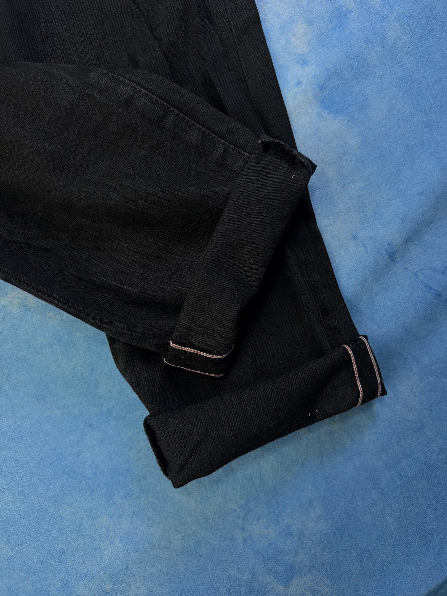 Jeansy Selvedge Han Kjobenhavn Regular Czarne M