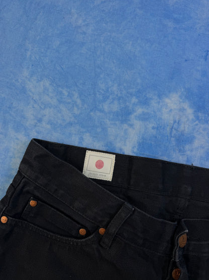 Jeansy Selvedge Han Kjobenhavn Regular Czarne M