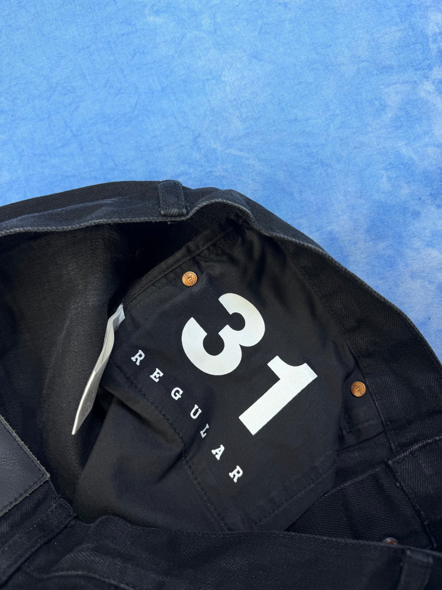 Jeansy Selvedge Han Kjobenhavn Regular Czarne M