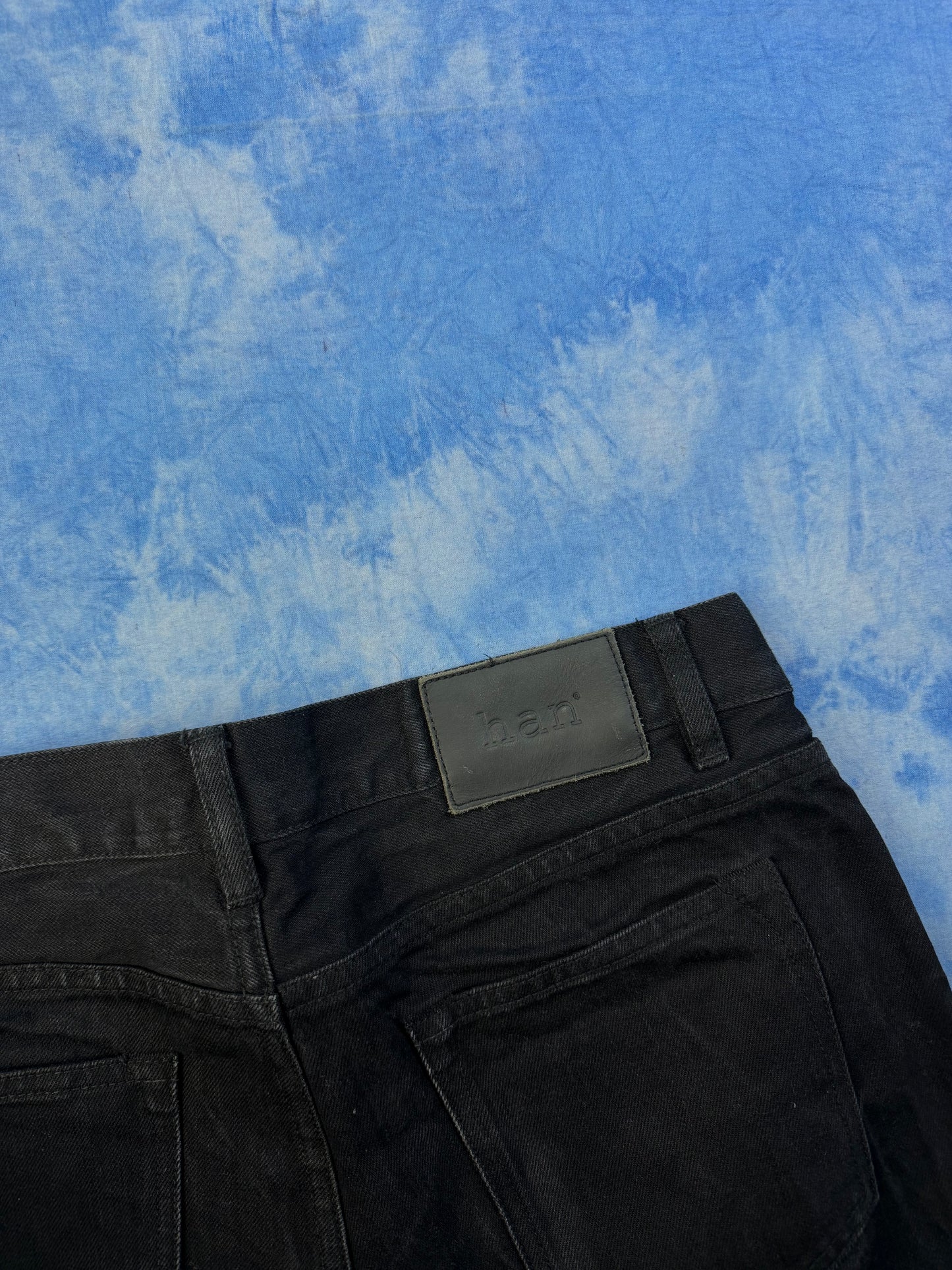 Jeansy Selvedge Han Kjobenhavn Regular Czarne M