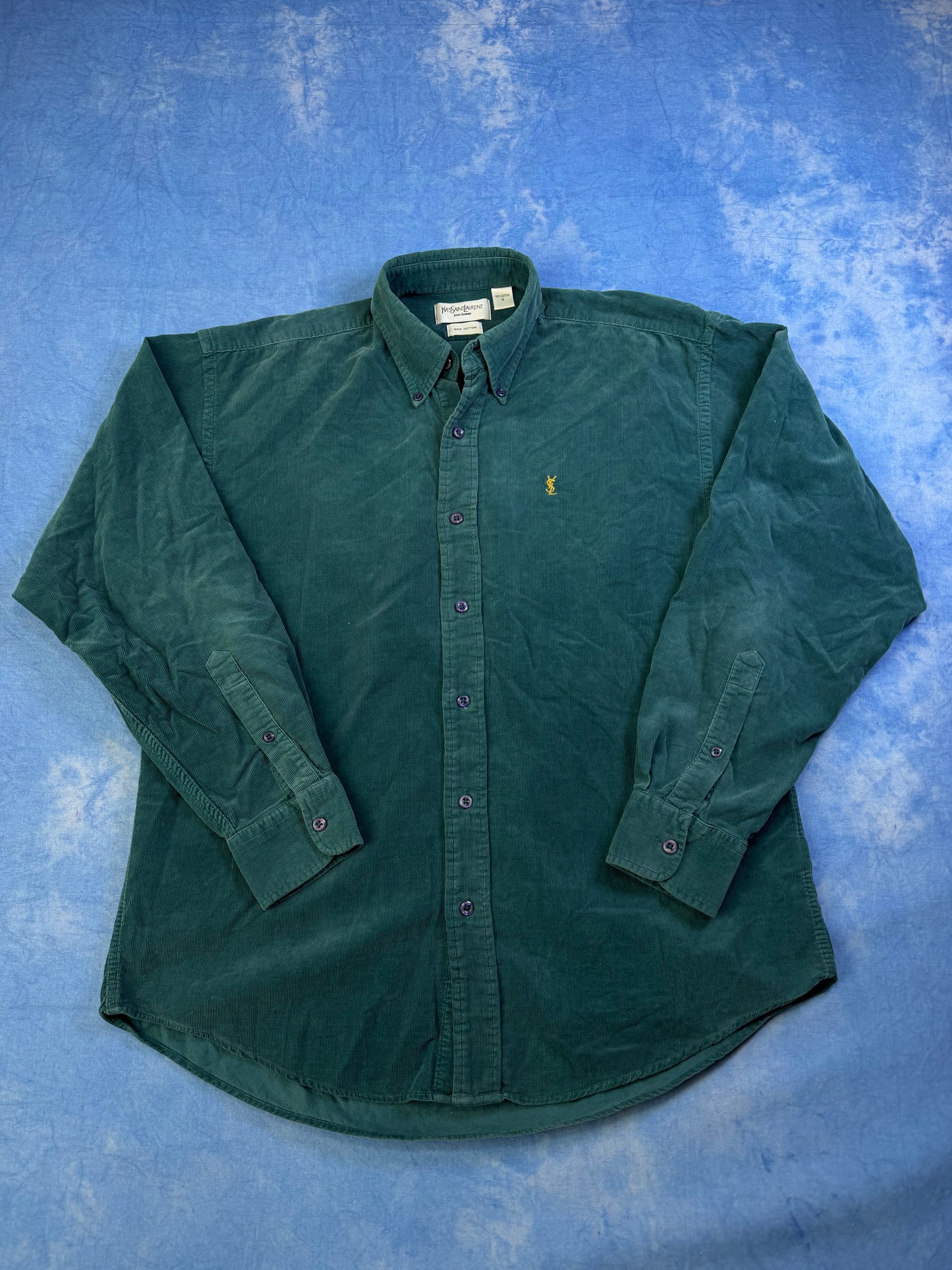 Koszula Sztruksowa Yves Saint Laurent 90s M