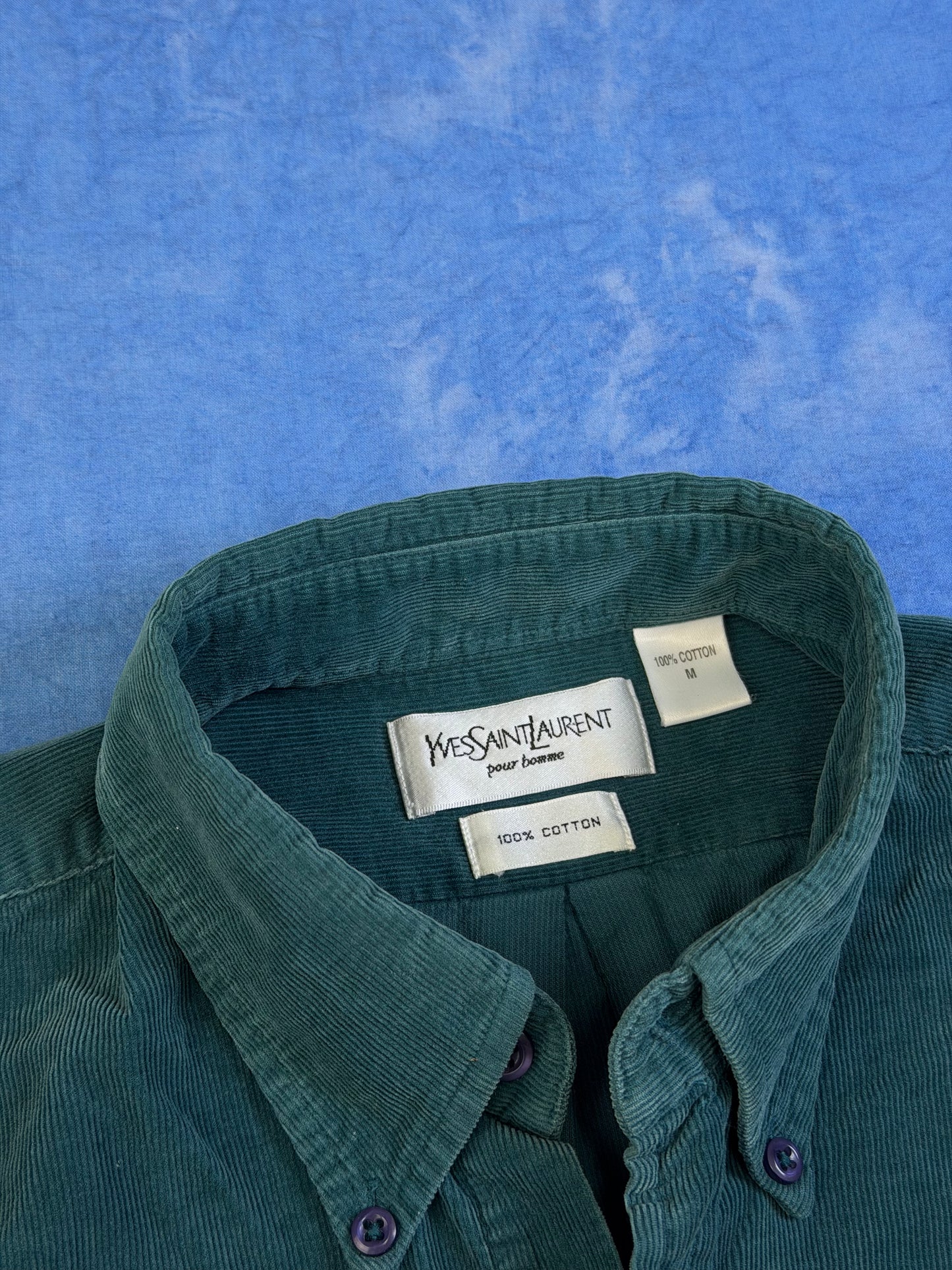 Koszula Sztruksowa Yves Saint Laurent 90s M