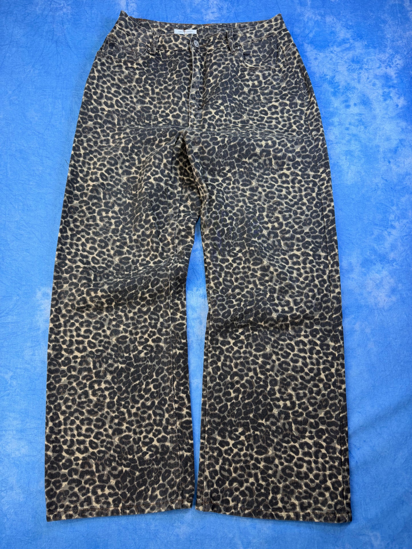 Damskie Jeansy w Panterkę M