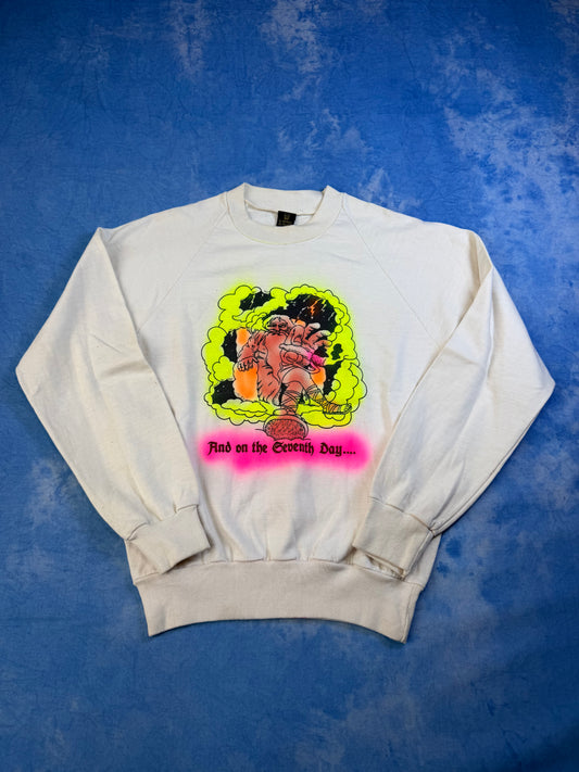 Bluza God Blunt "And On The Seventh Day..." 80s M