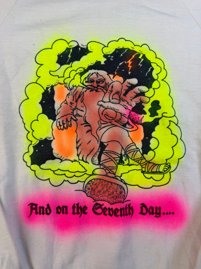 Bluza God Blunt "And On The Seventh Day..." 80s M