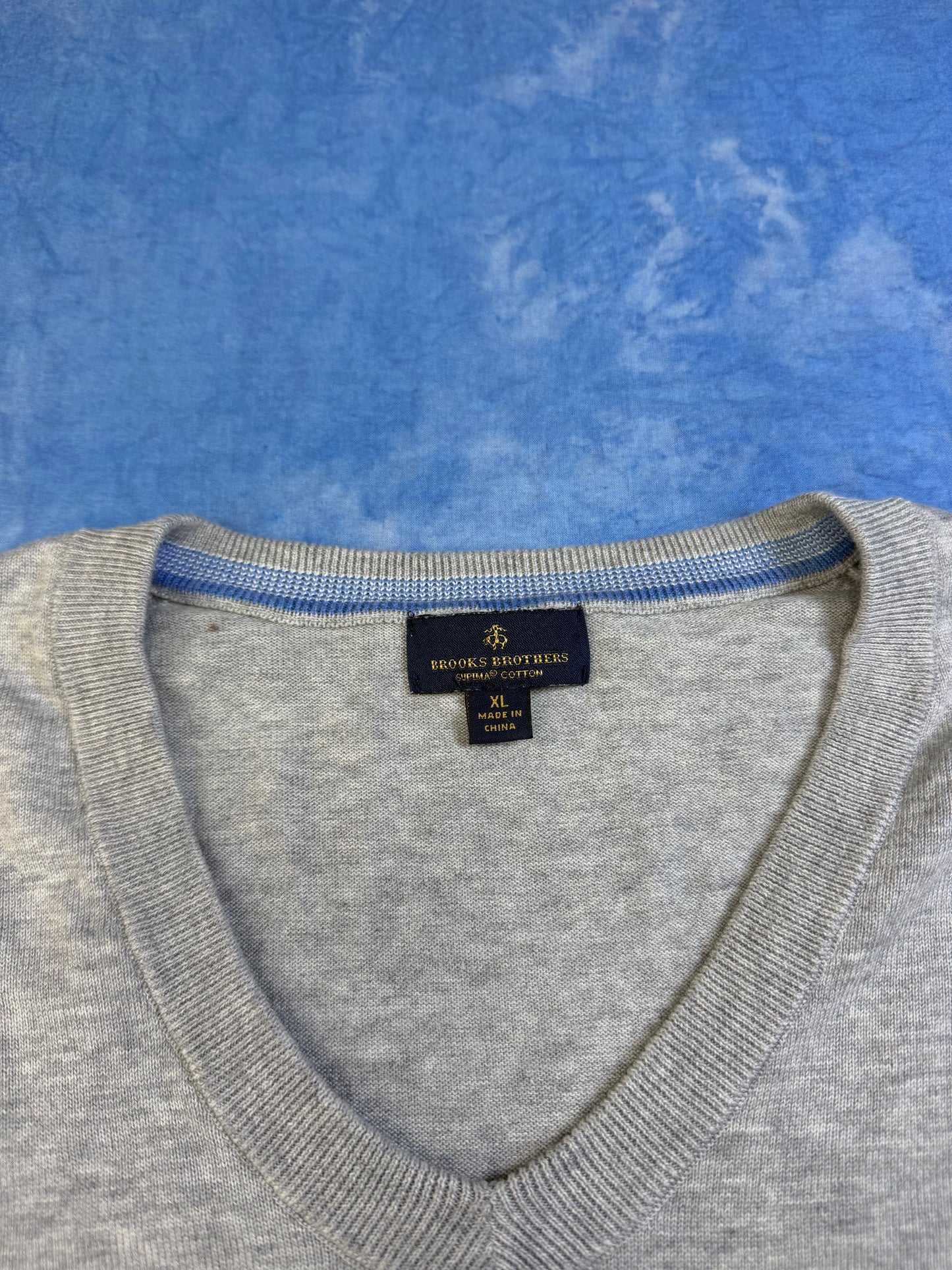 Sweterek Brooks Brothers Supima Cotton XL