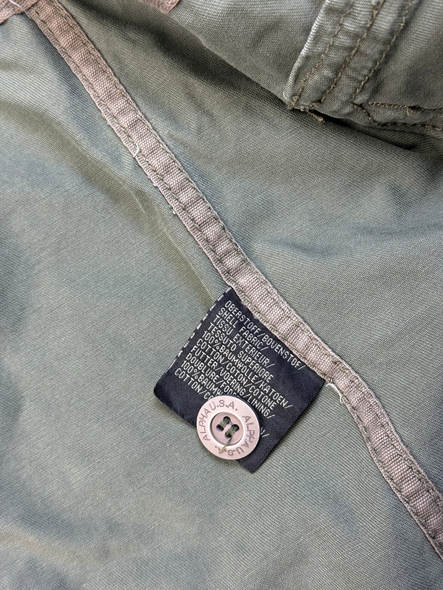 Kurtka Alpha Industries M65 Skull Patch 2000s S