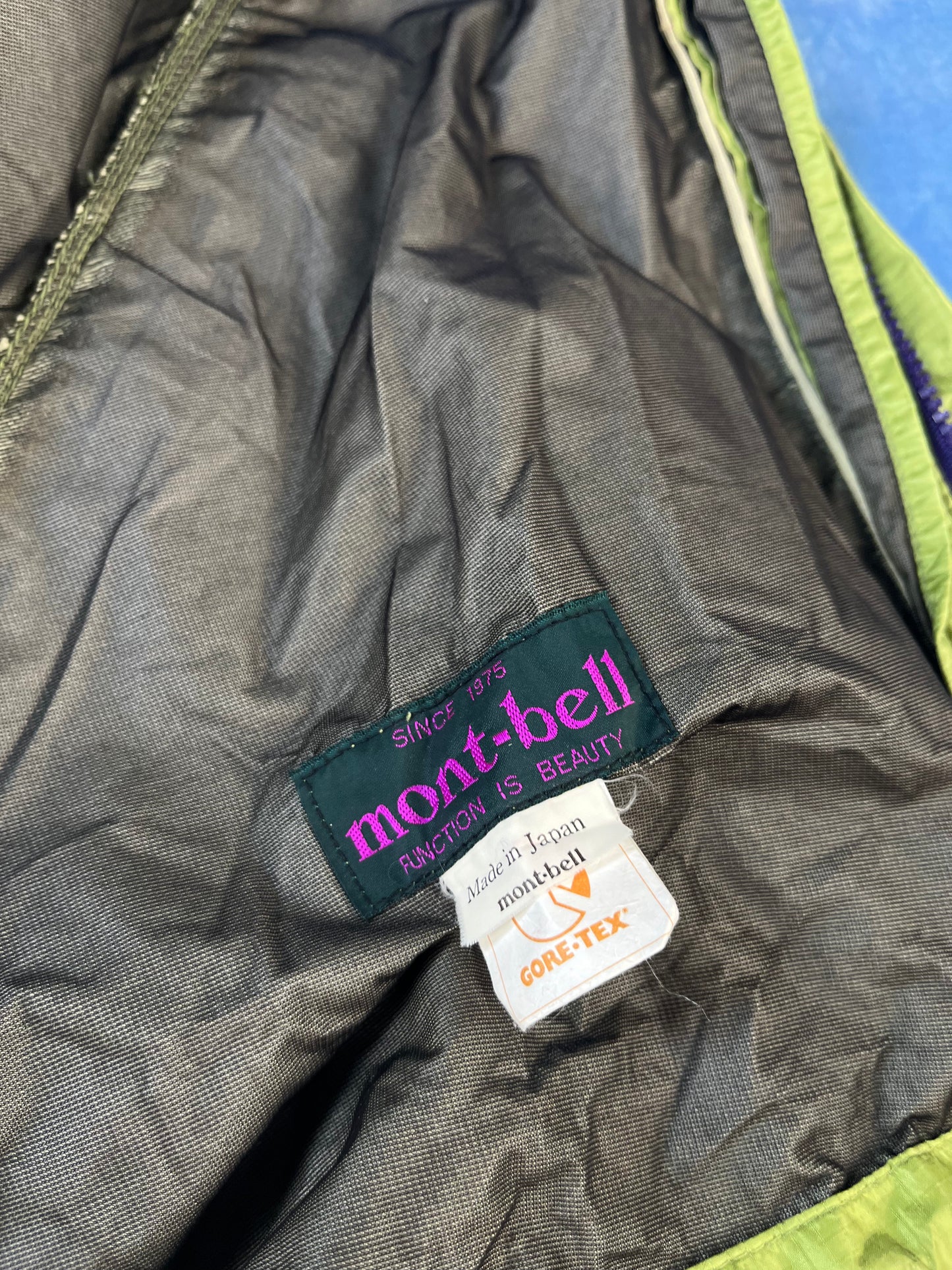Kurtka Przeciwdeszczowa Montbell Made in Japan Gore-Tex 00s S/M