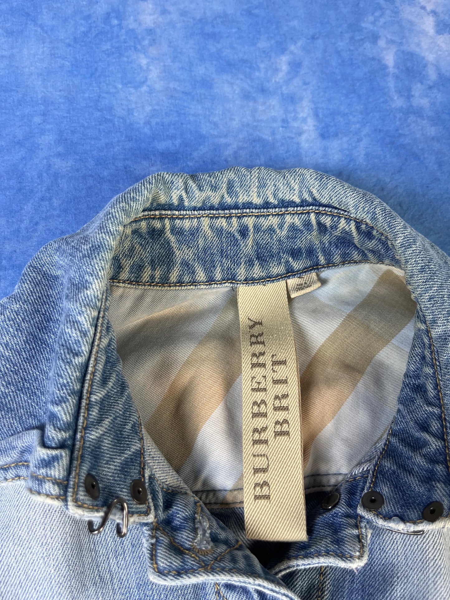 Damska Kurtka Jeansowa Burberry Brit 00s XS/S