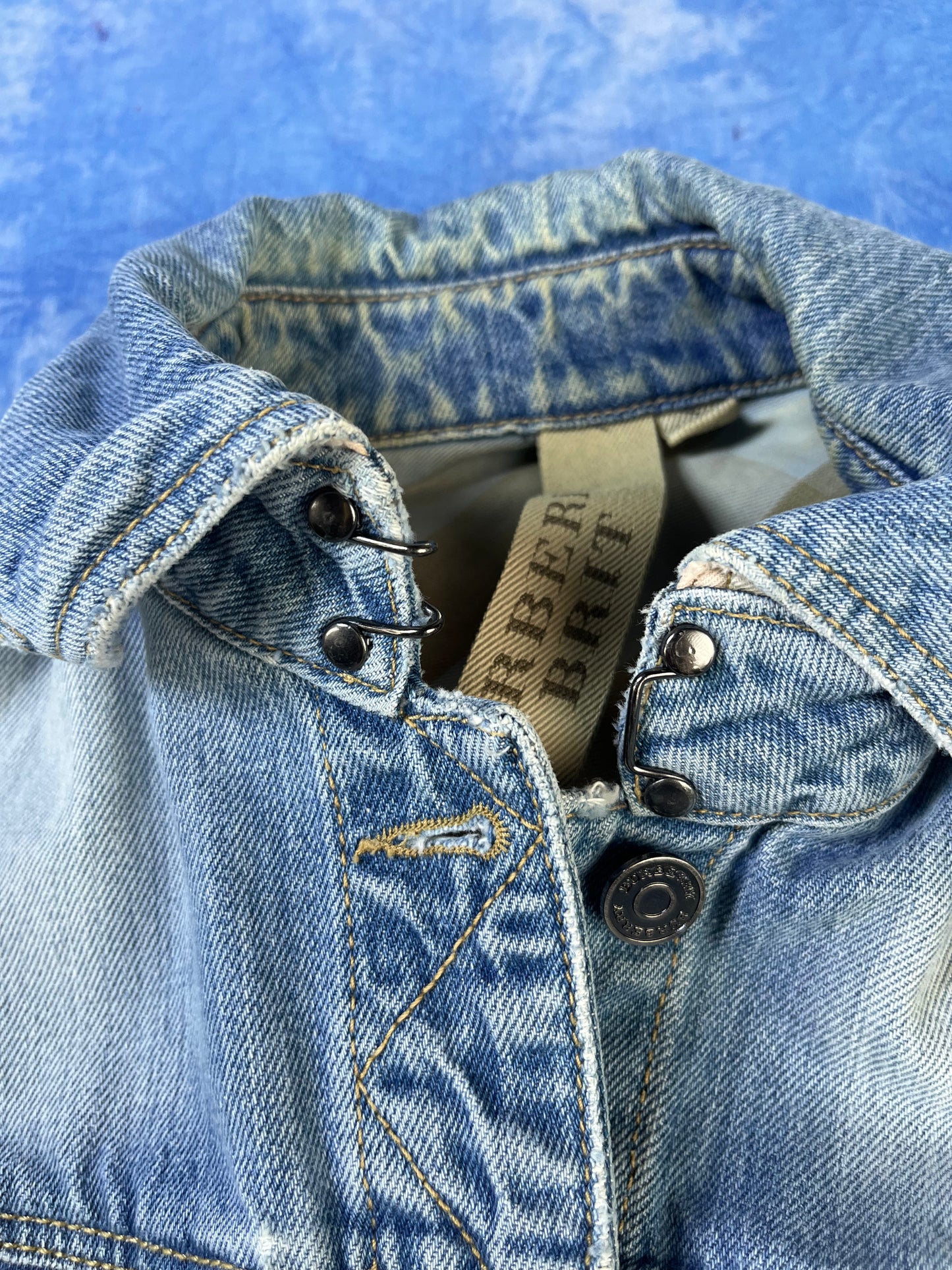 Damska Kurtka Jeansowa Burberry Brit 00s XS/S