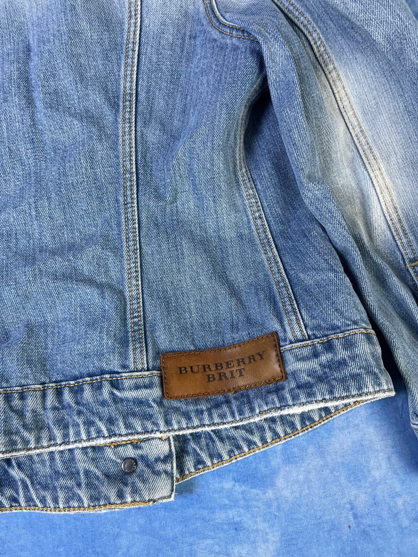 Damska Kurtka Jeansowa Burberry Brit 00s XS/S