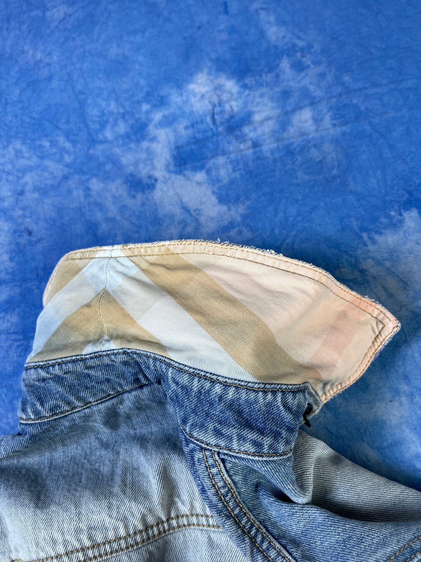 Damska Kurtka Jeansowa Burberry Brit 00s XS/S