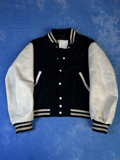 Kurtka Skórzana Bejsbolówka Uniwersytecka 90s XL