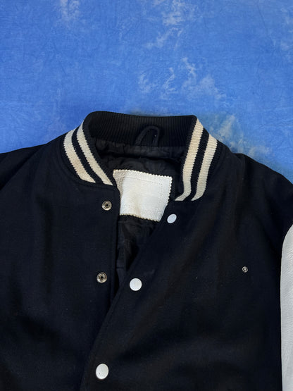 Kurtka Skórzana Bejsbolówka Uniwersytecka 90s XL