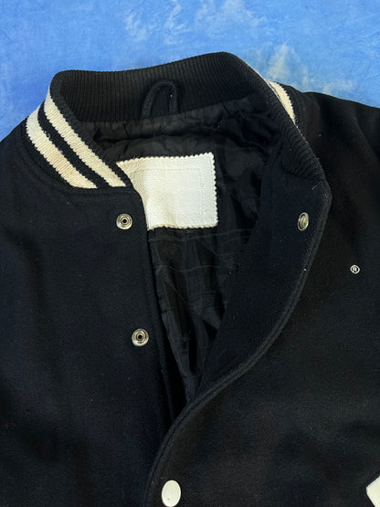 Kurtka Skórzana Bejsbolówka Uniwersytecka 90s XL