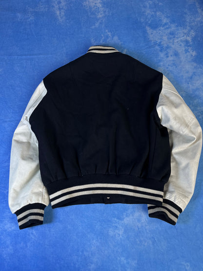 Kurtka Skórzana Bejsbolówka Uniwersytecka 90s XL