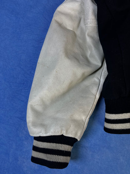 Kurtka Skórzana Bejsbolówka Uniwersytecka 90s XL