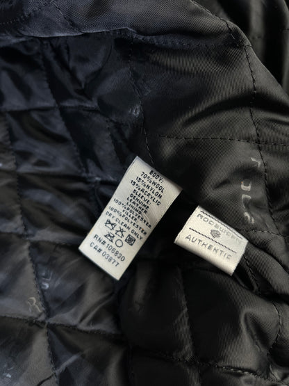 Kurtka Skórzano Wełniana Bejsbolówka Uniwersytecka Rocawear 00s XL