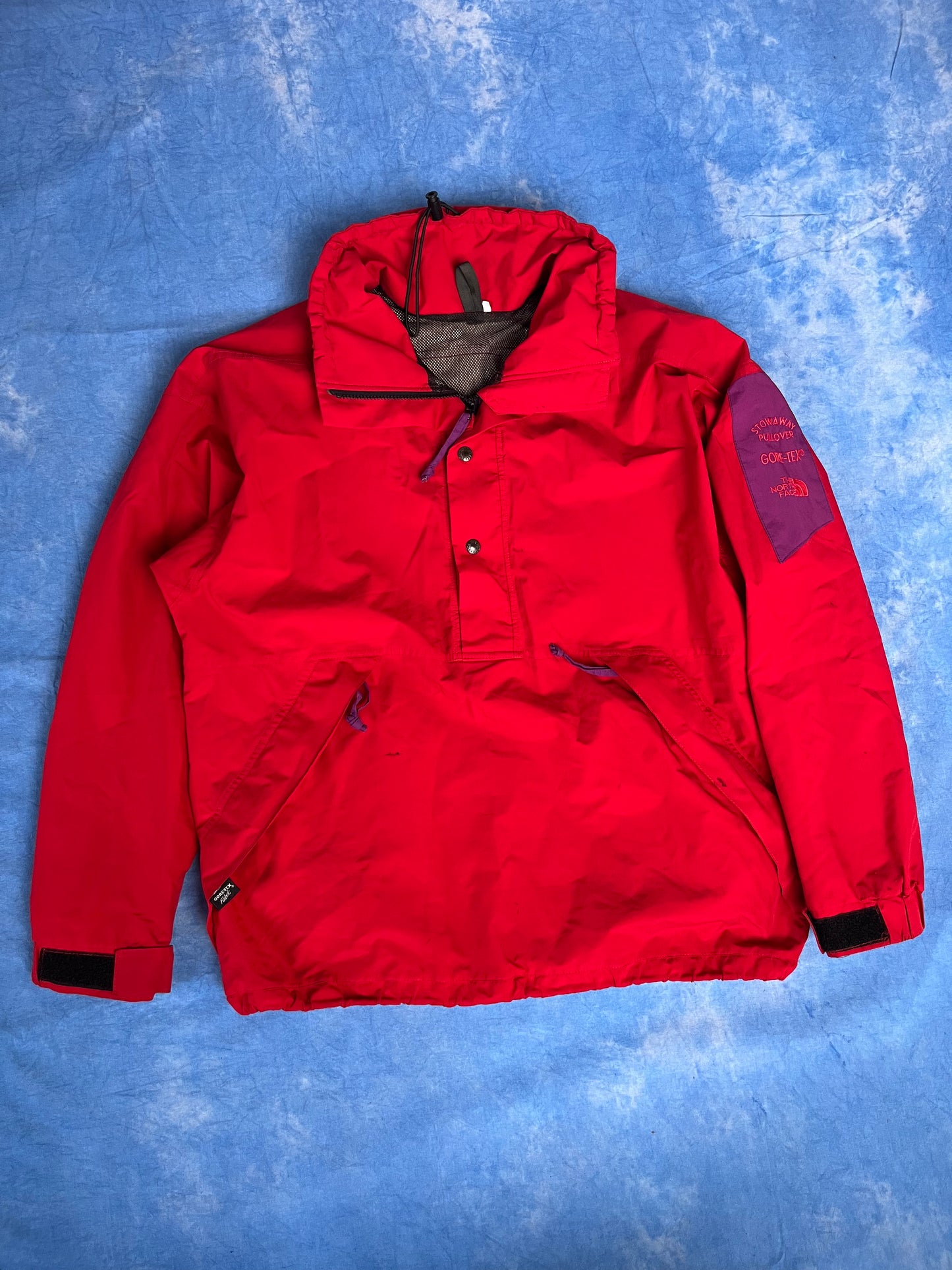 Kurtka Anorak The North Face Stowaway Pullover Gore-Tex 90s M/L