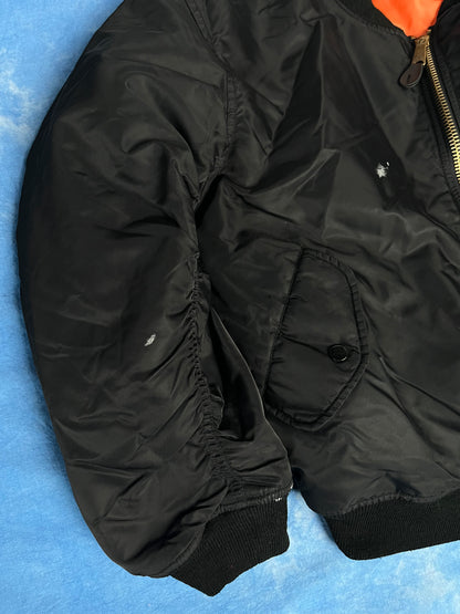 Kurtka Dwustronna Bomberka Flyers MA-1 00s L