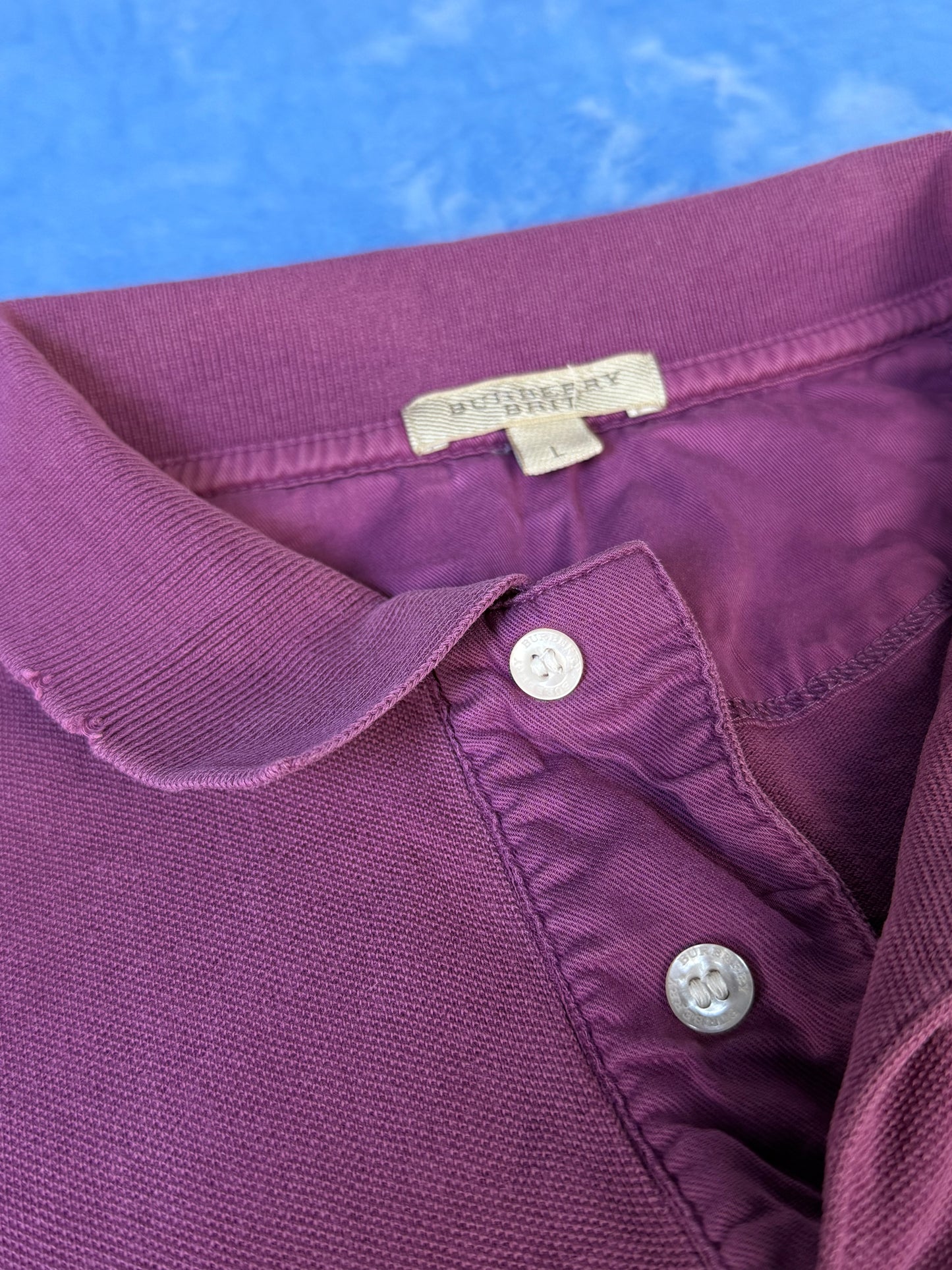 Koszulka Polo Burberry Brit 2000s L
