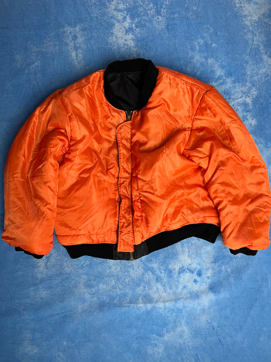 Kurtka Dwustronna Bomberka Flyers MA-1 00s L