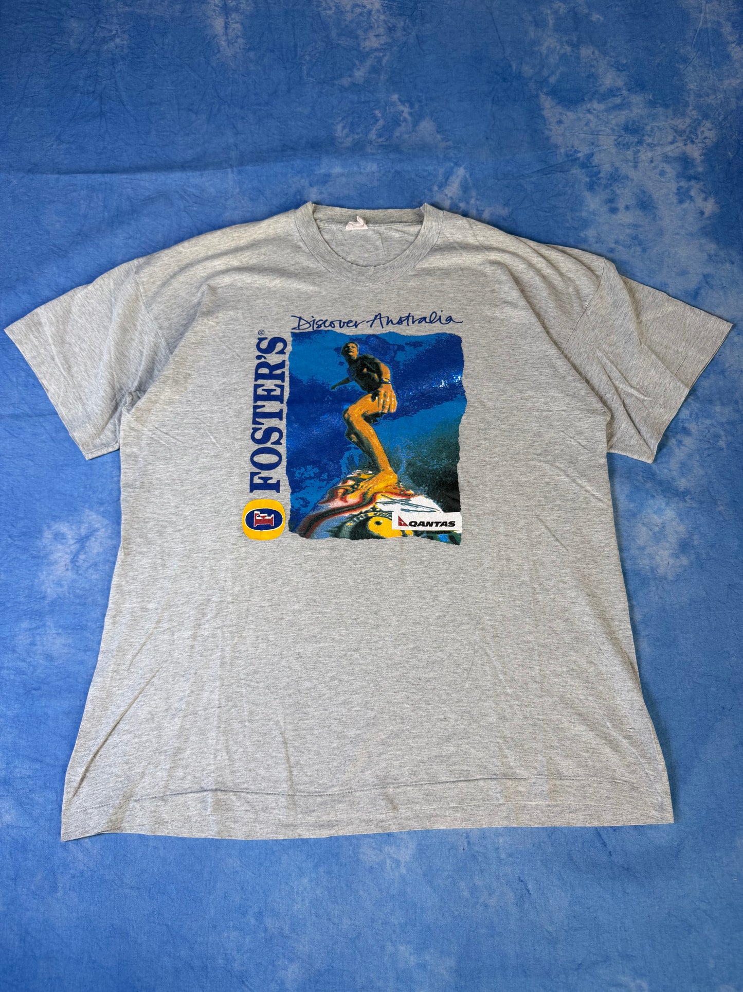 Koszulka Fosters x Qantas Discover Australia Surf 90s L/XL