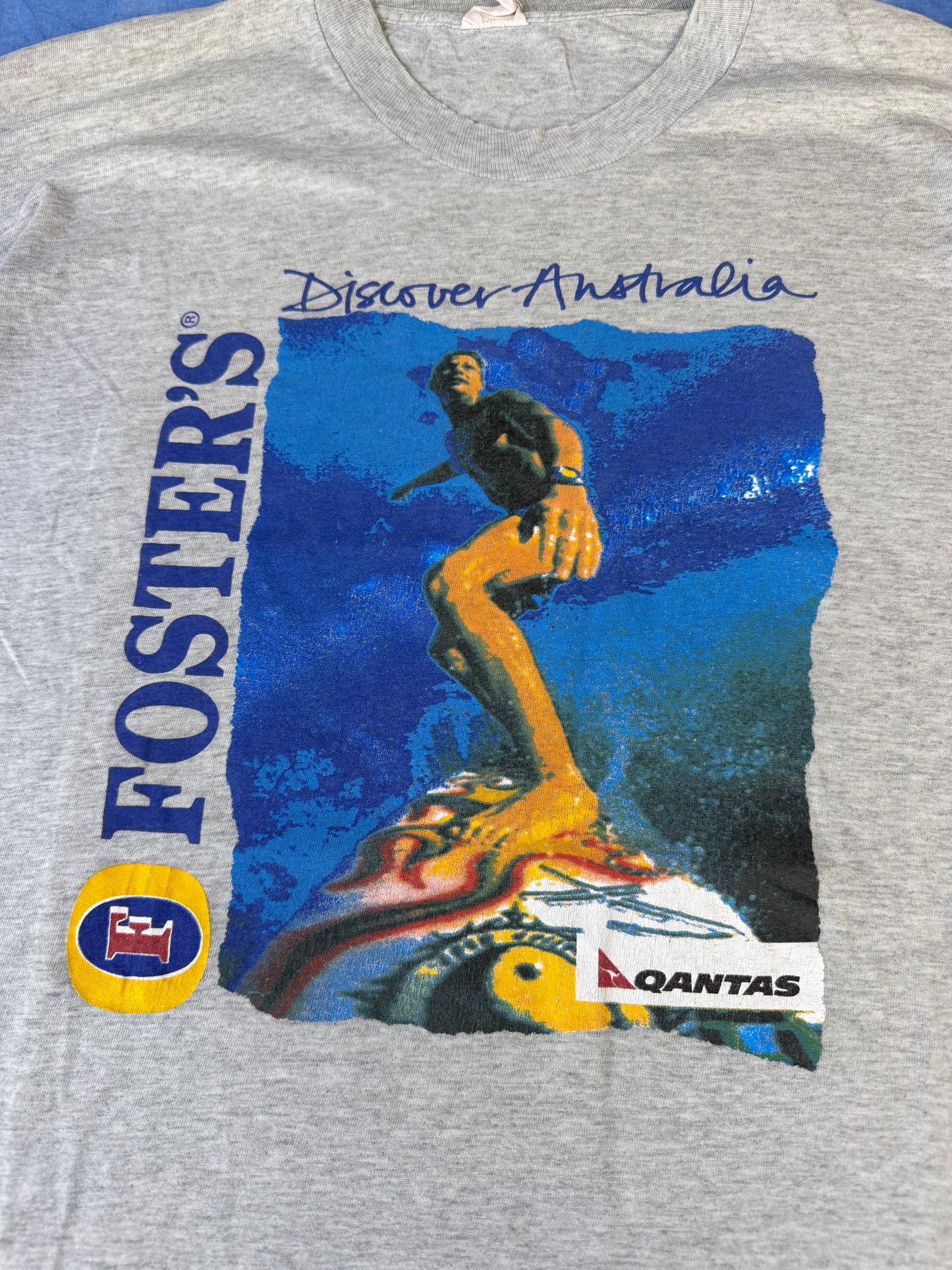 Koszulka Fosters x Qantas Discover Australia Surf 90s L/XL