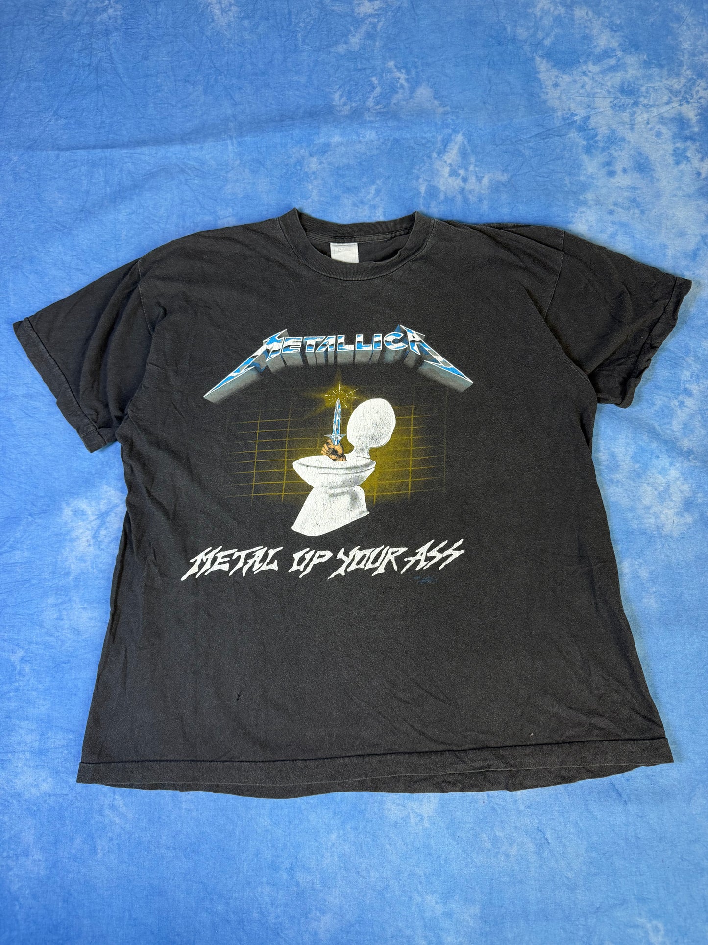 Koszulka Metallica - Metal Up Your Ass 80s XL