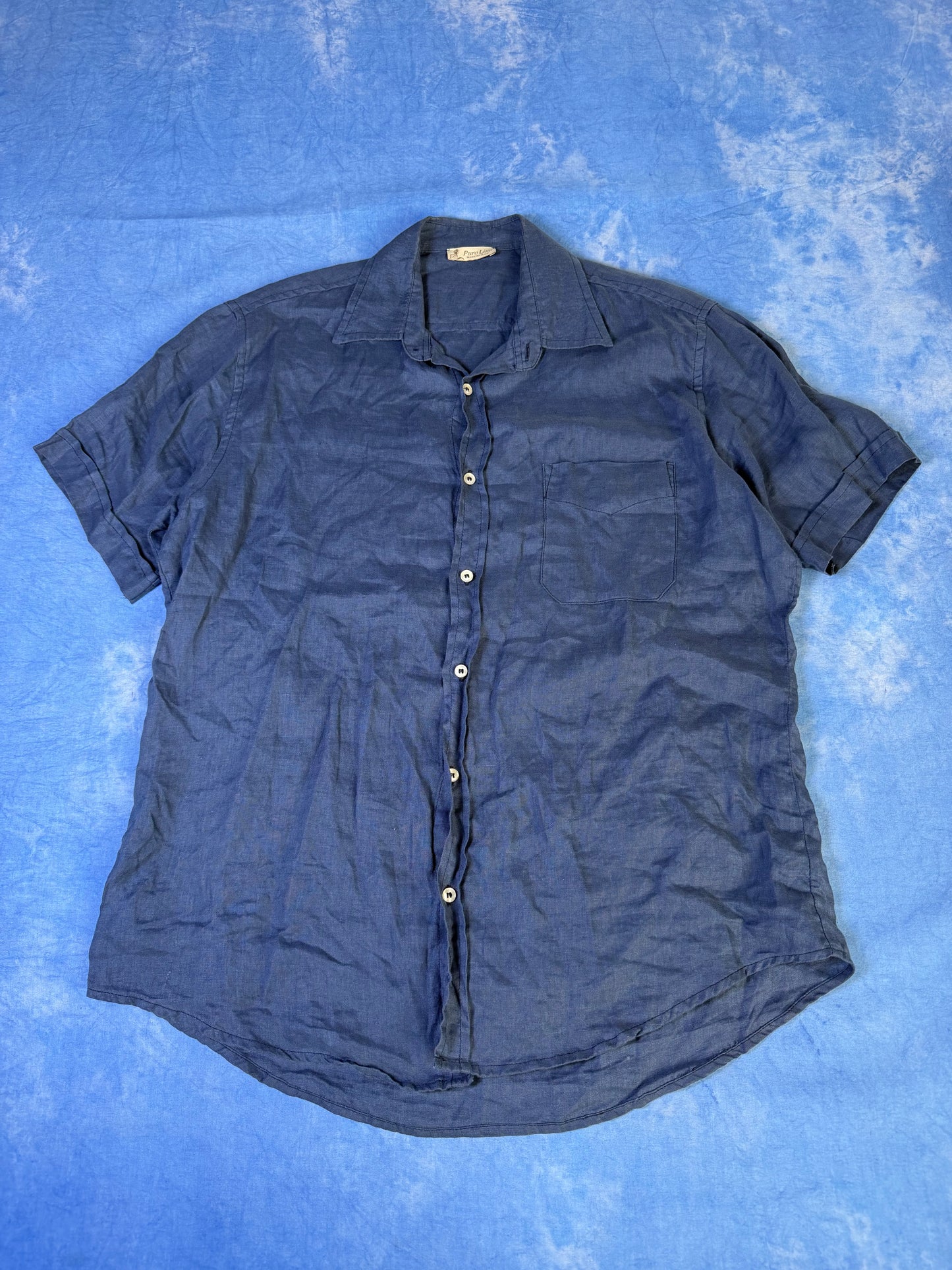 Koszula Lniana Pure Lino 2000s L/XL