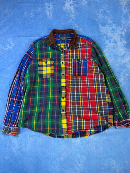 Koszula Flanelowa Fun Shirt Ralph Lauren Polo Country 90s XXL