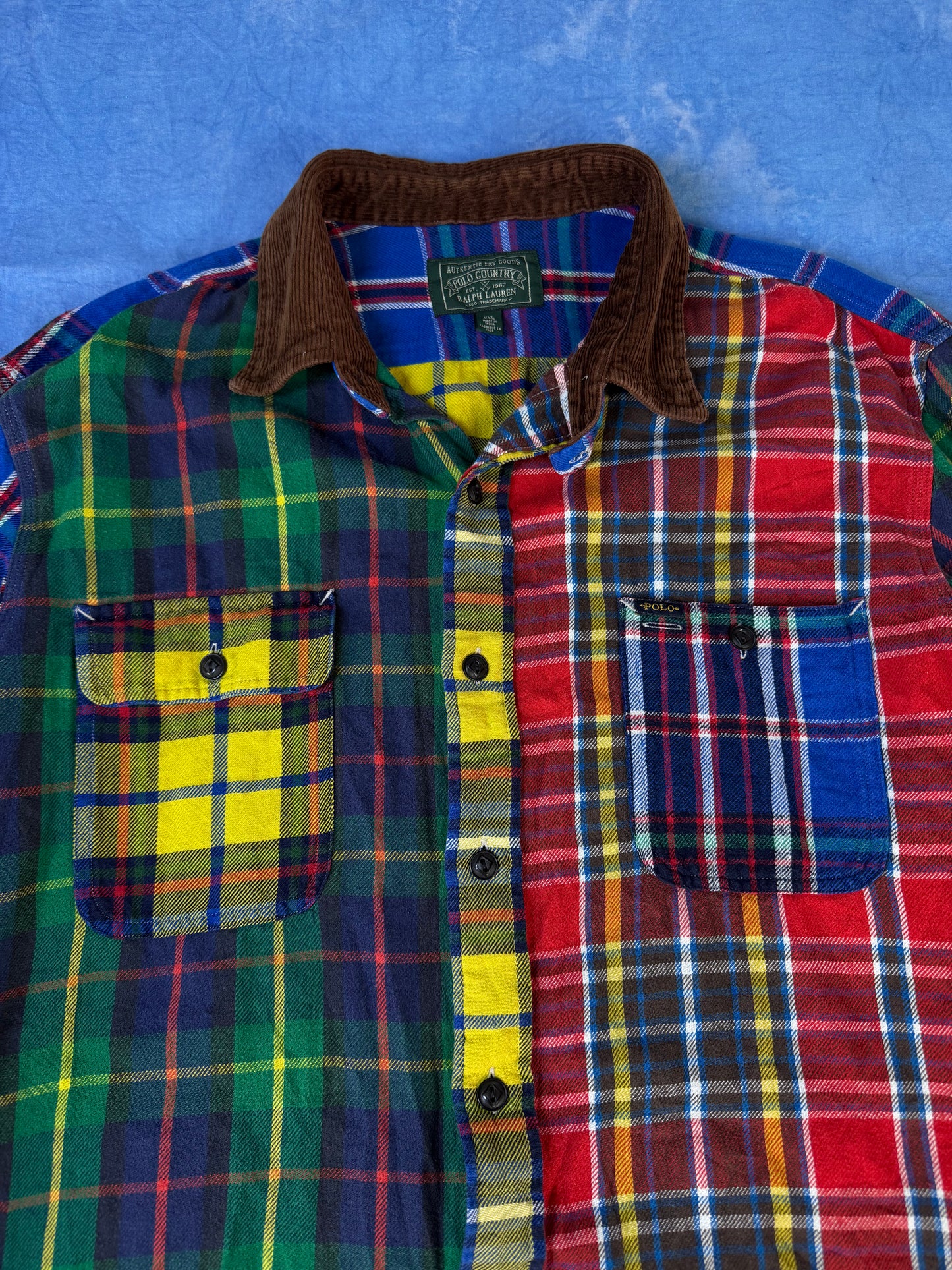 Koszula Flanelowa Fun Shirt Ralph Lauren Polo Country 90s XXL