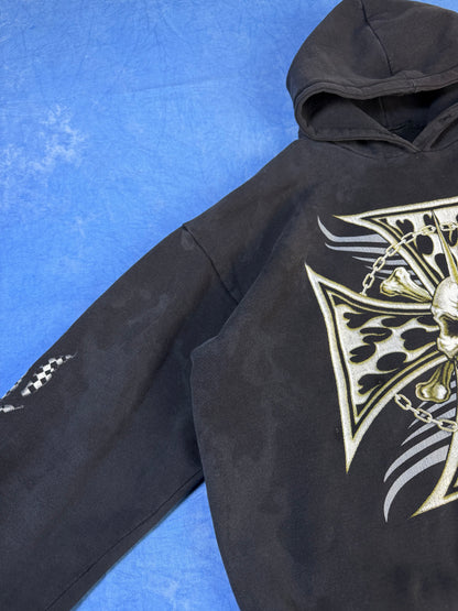 Bluza z Kapturem Cross & Skull 2000s XL