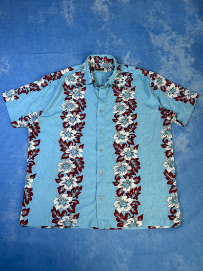 Koszula Hawajska Turkusowa XL/XXL
