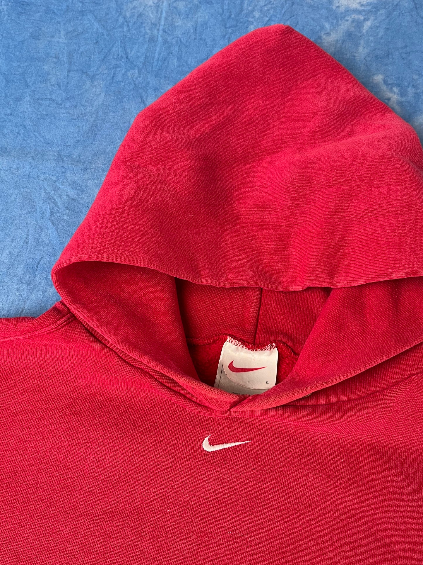 Bluza z Kapturem Nike Central Swoosh Made in USA 90s L